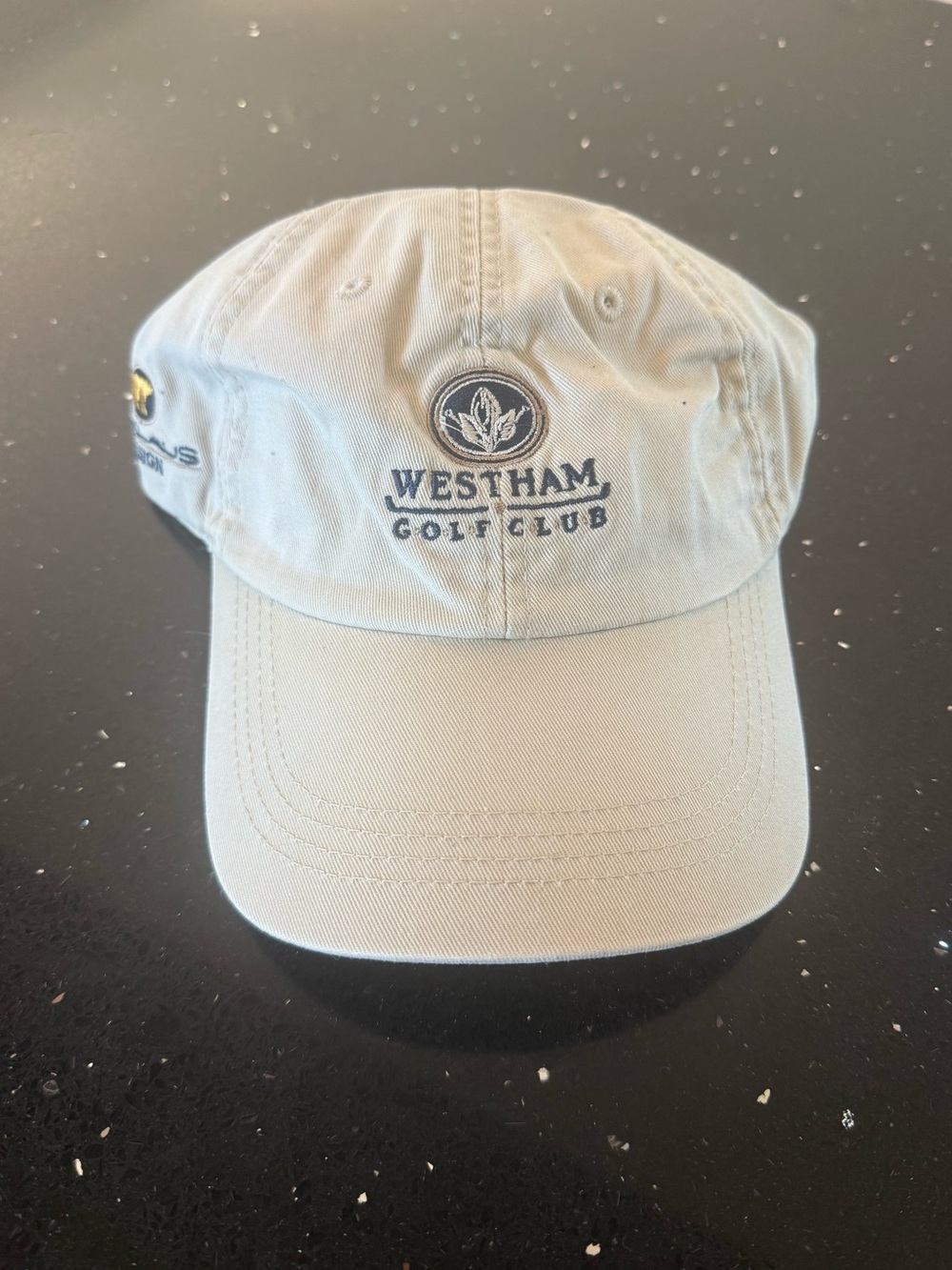 Westham Golf Club Embroidered Baseball Cap - Light Khaki